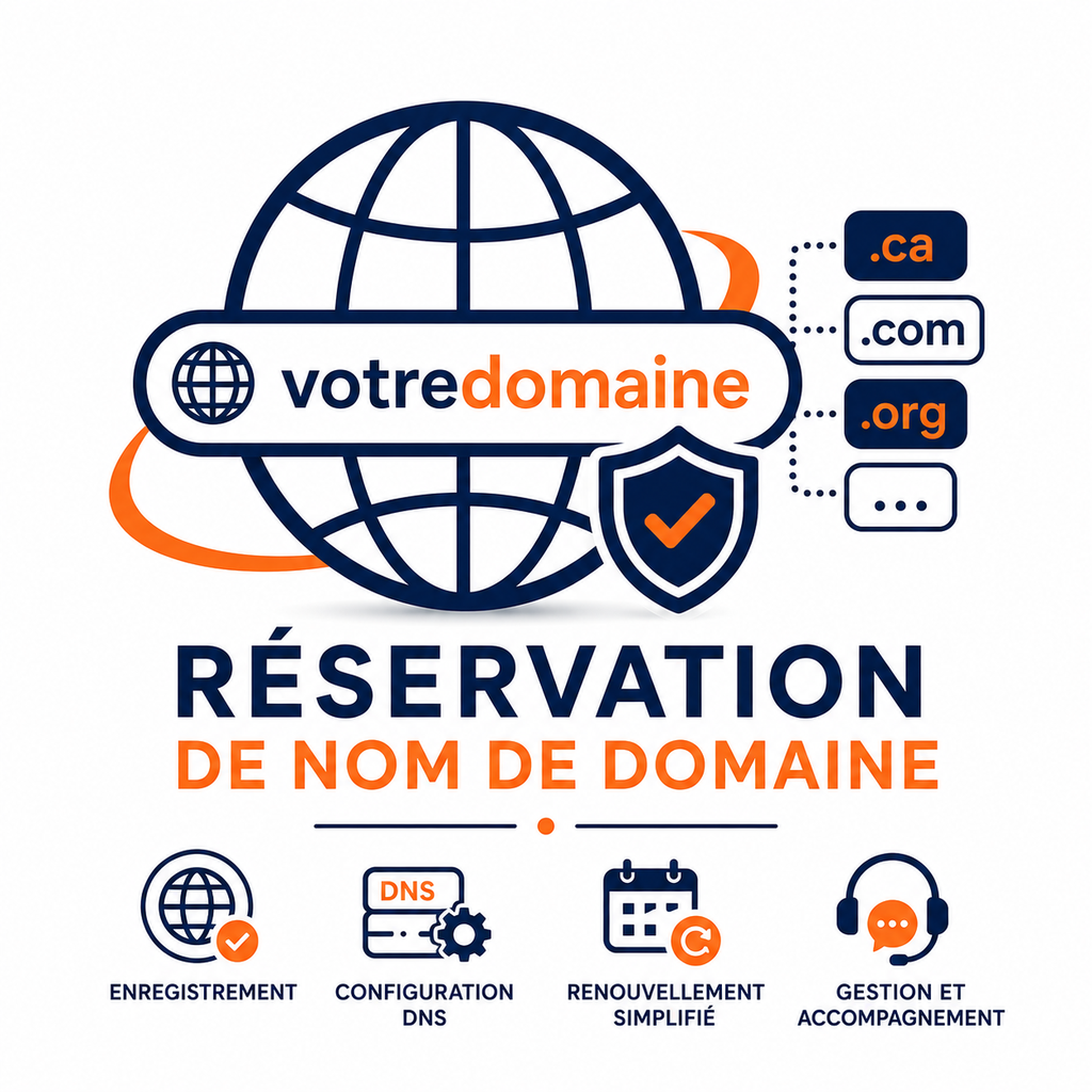 Abonnement - Nom de domaine (annuel)